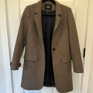 MAJE Capa Marron Coat size 36Fr/4 US